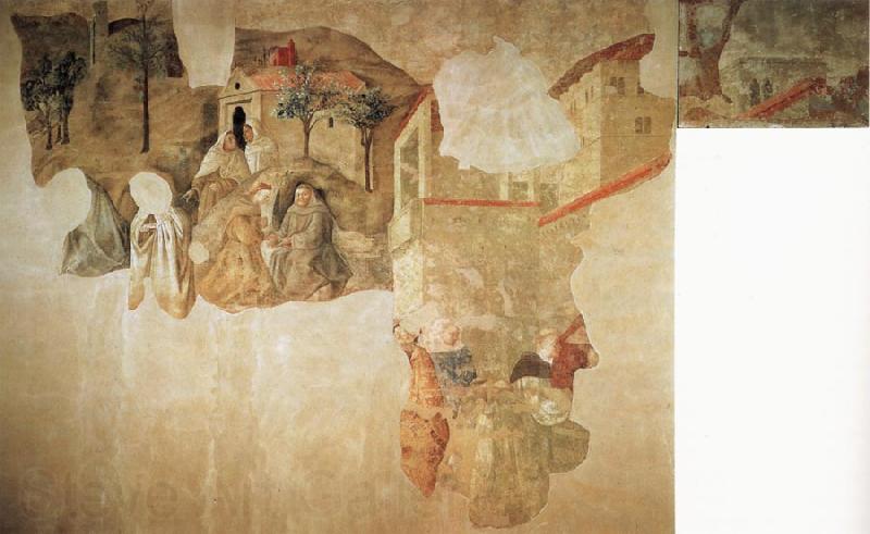 Fra Filippo Lippi Scenes of Carmelite Norge oil painting art